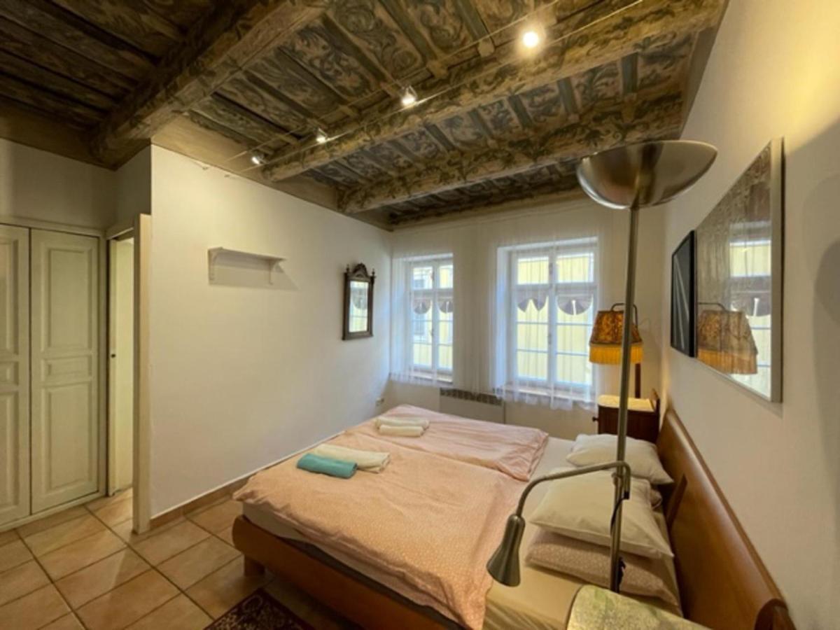 Historical Apartment With Balcony Praga Zewnętrze zdjęcie